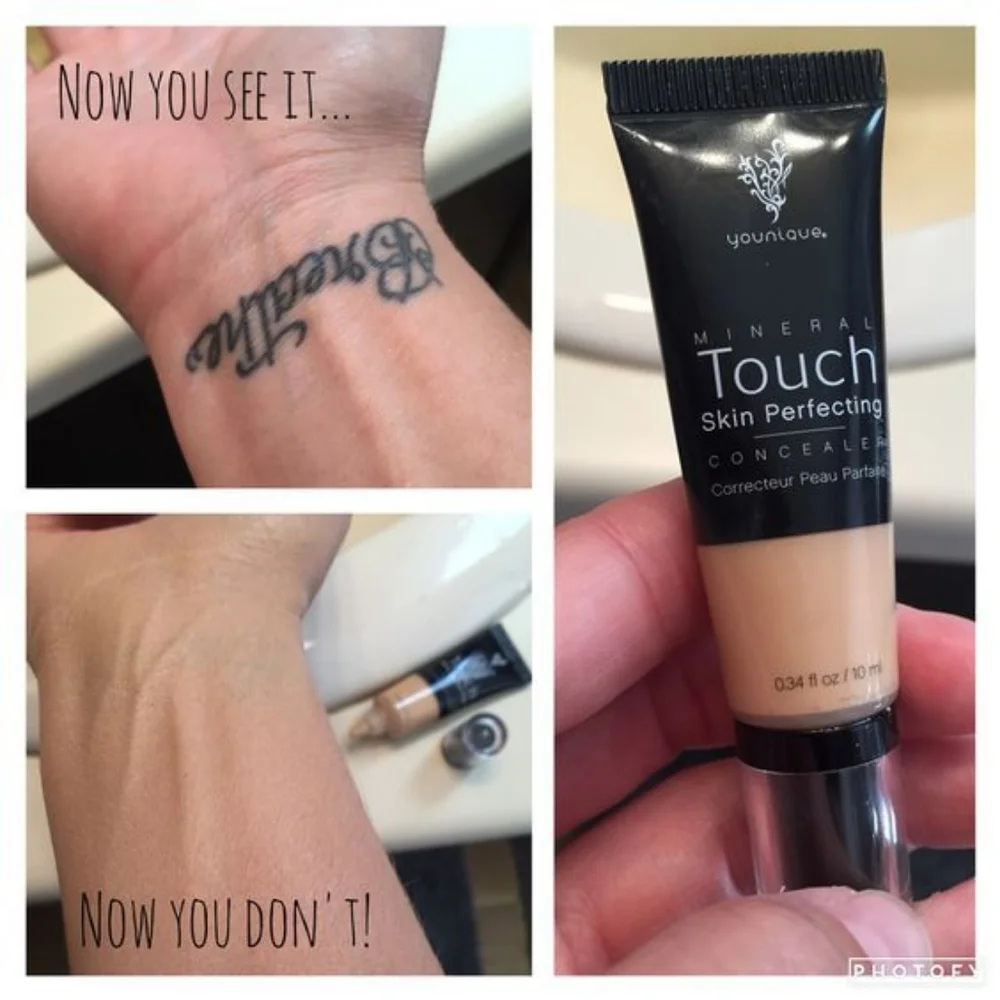 Younique Essential Touch Mineral Skin Perfecting Cream Concealer-Chenille